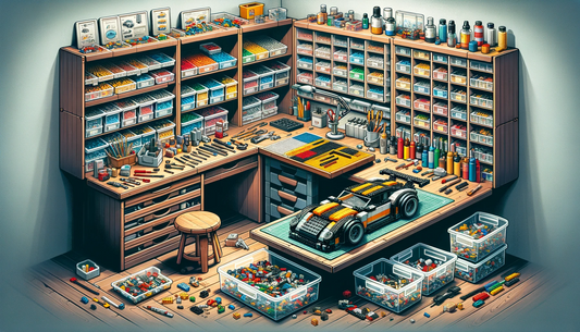 The Lego Garage: A Blogger's Guide to Collecting and Creating Lego Car MOCs