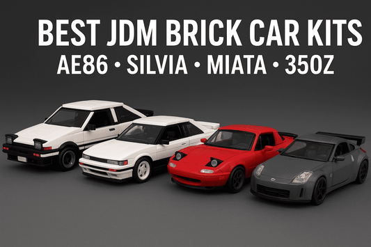 Best JDM Brick Car Kits: AE86, Silvia S13, Miata, 350Z & More