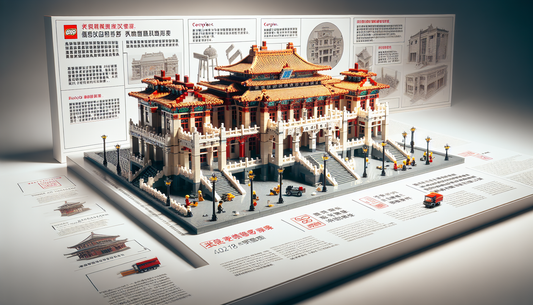 A thorough and detailed review of a new brick-building set, model number 42128. The set is complex, showcasing superior craftsmanship and innovative design. The image should feature the finished model