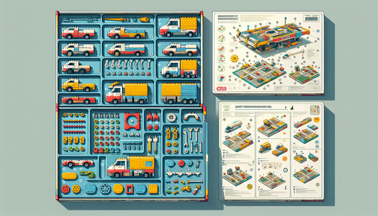 Detailed image of a fictional toy building block set, numbered 60336. The image should illustrate various colorful components packed in individual compartments, and provide an overview of the model th