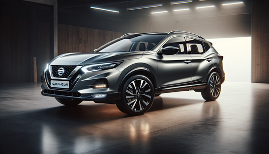 A versatile and connected Nissan Qashqai N-Connecta SUV. The vehicle is visually striking with its sleek design and robust bodywork. Meanwhile, the interior layout is a blend of comfort and technology