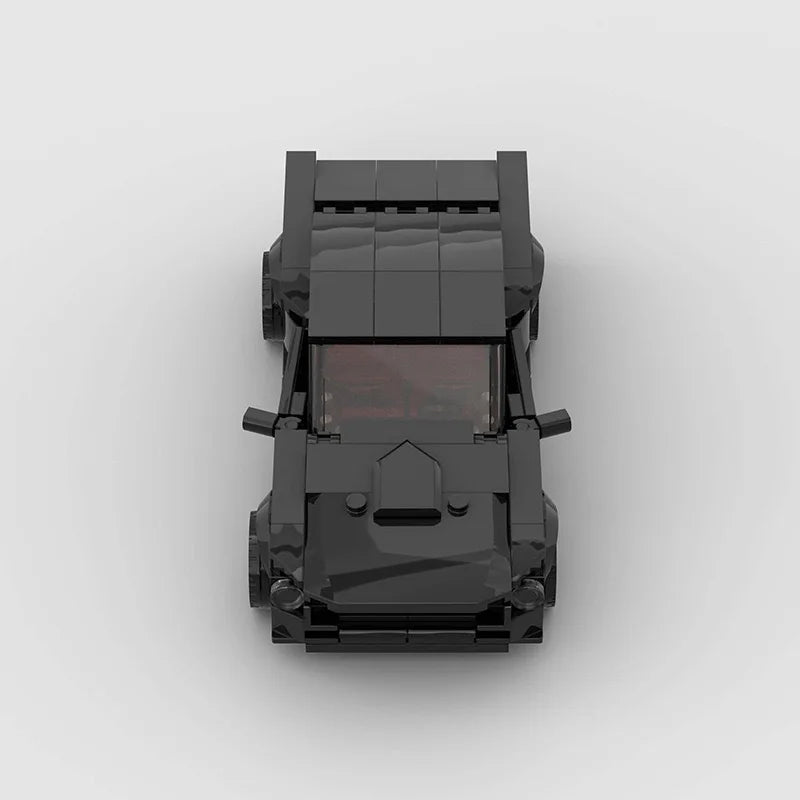 Black Racing Supercar