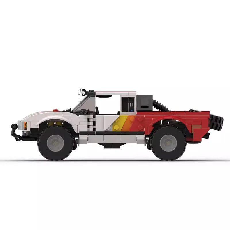 New in Technical Car Ivan Stewart's Toyotaed T100 Baja Truck Speed Champions Vehicles Sets Creative Buildng Blocks Toys Kid Gift