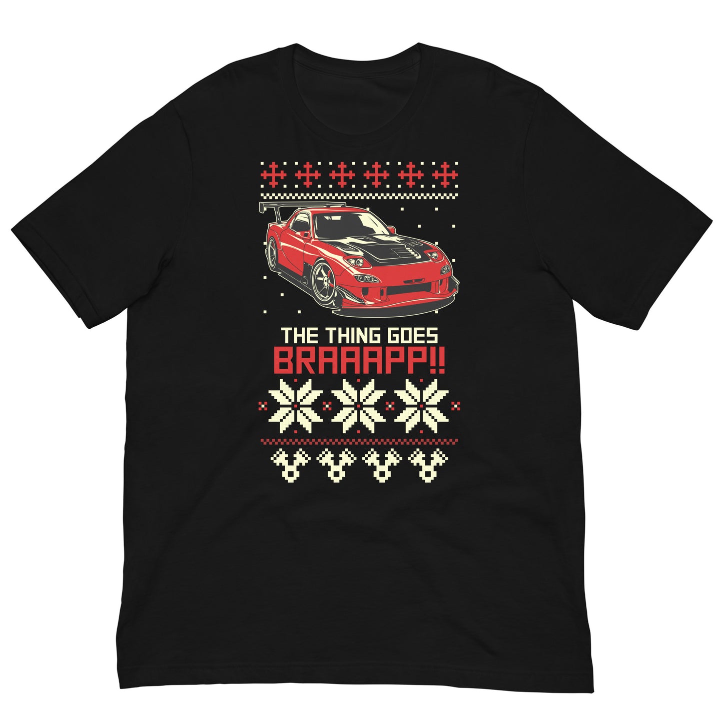 RX7 Christmas T-Shirt - shutoko