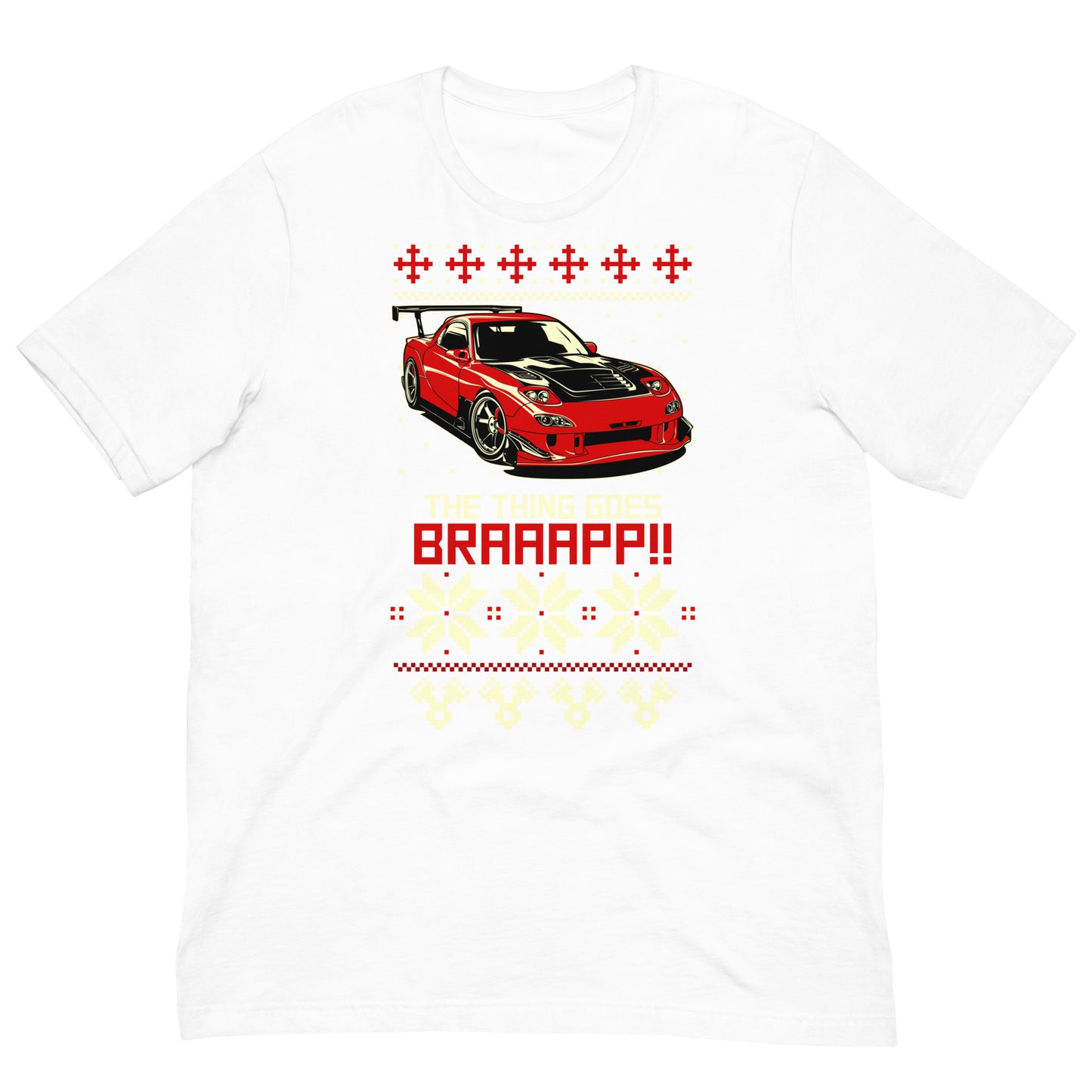 RX7 Christmas T-Shirt - shutoko