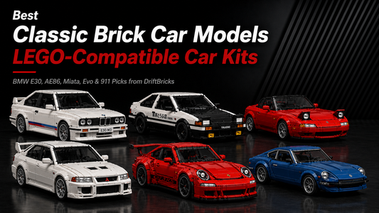 Best Classic Brick Car Models for Adult Builders