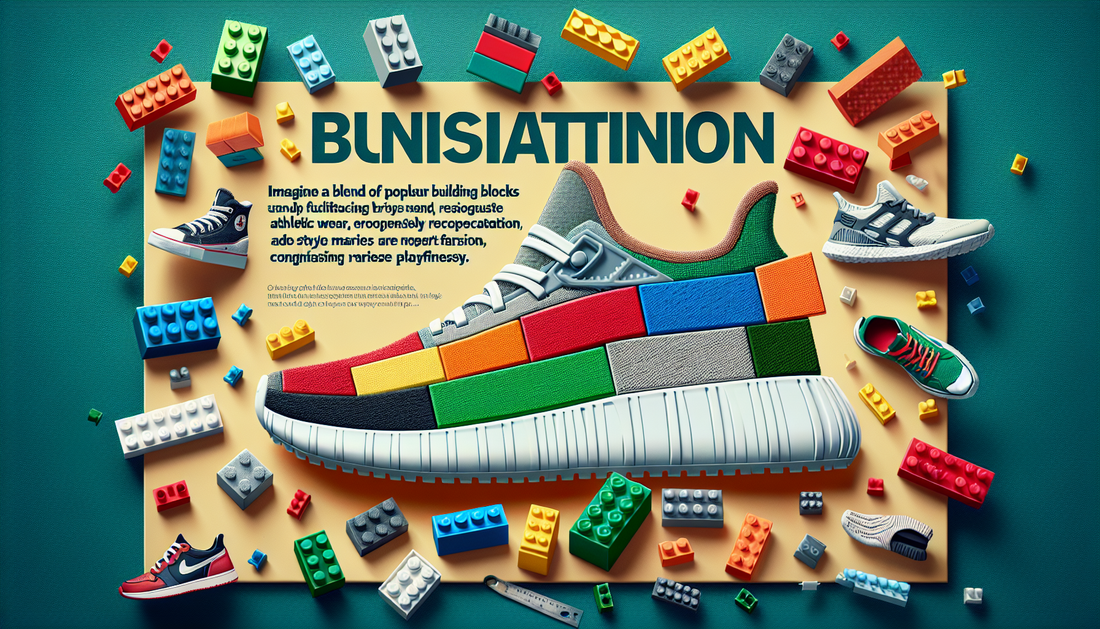 Imagine a playful blend of popular building blocks and iconic athletic wear. This unique concept results in sneaker-inspired bricks that effortlessly encapsulate athleticism and youthful creativity. T