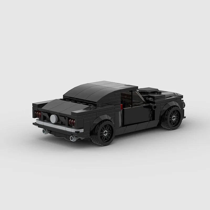 Black Racing Supercar