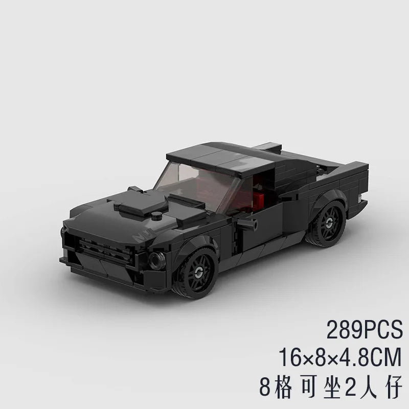 Black Racing Supercar