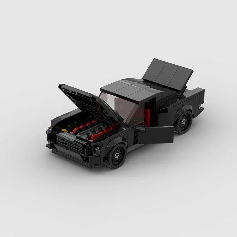 Black Racing Supercar