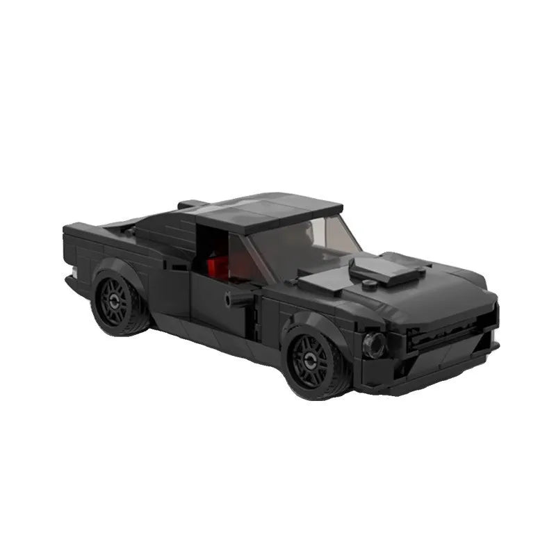 Black Racing Supercar