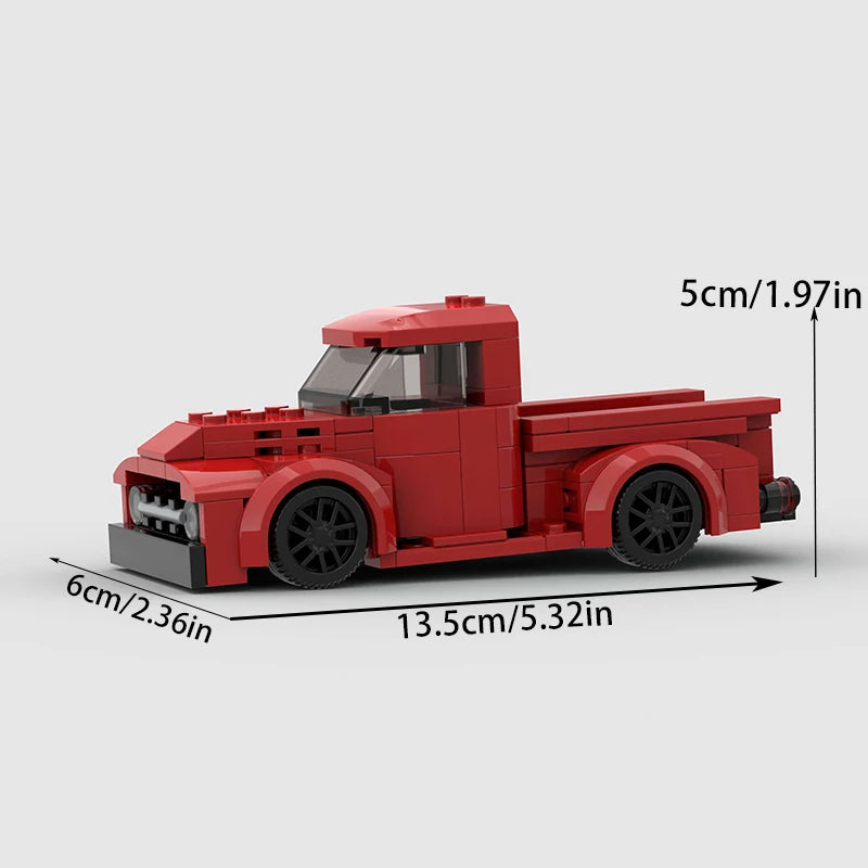 MOC car model collection, suitable for children and adults to DIY racing models, Halloween gift, Christmas gift