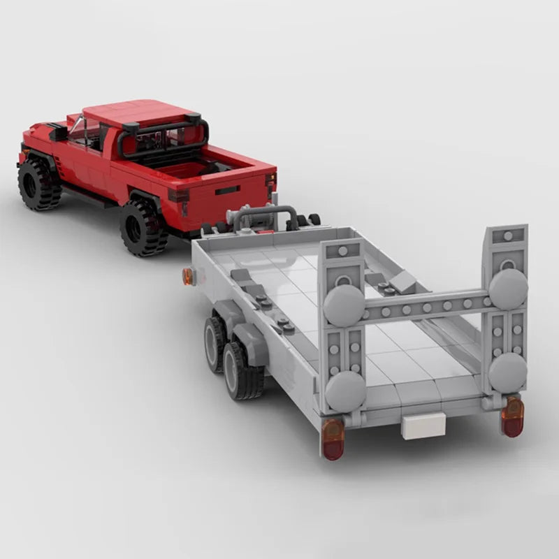 American Off-Road Truck & Muscle Car Trailer Set