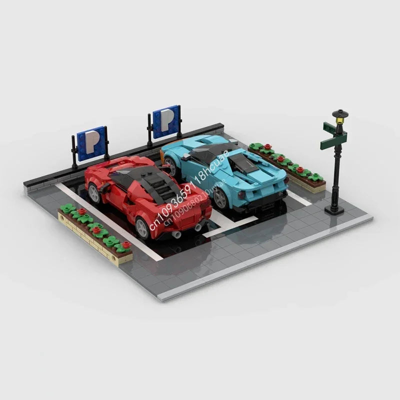 Modular Parking Garage Building Block Set