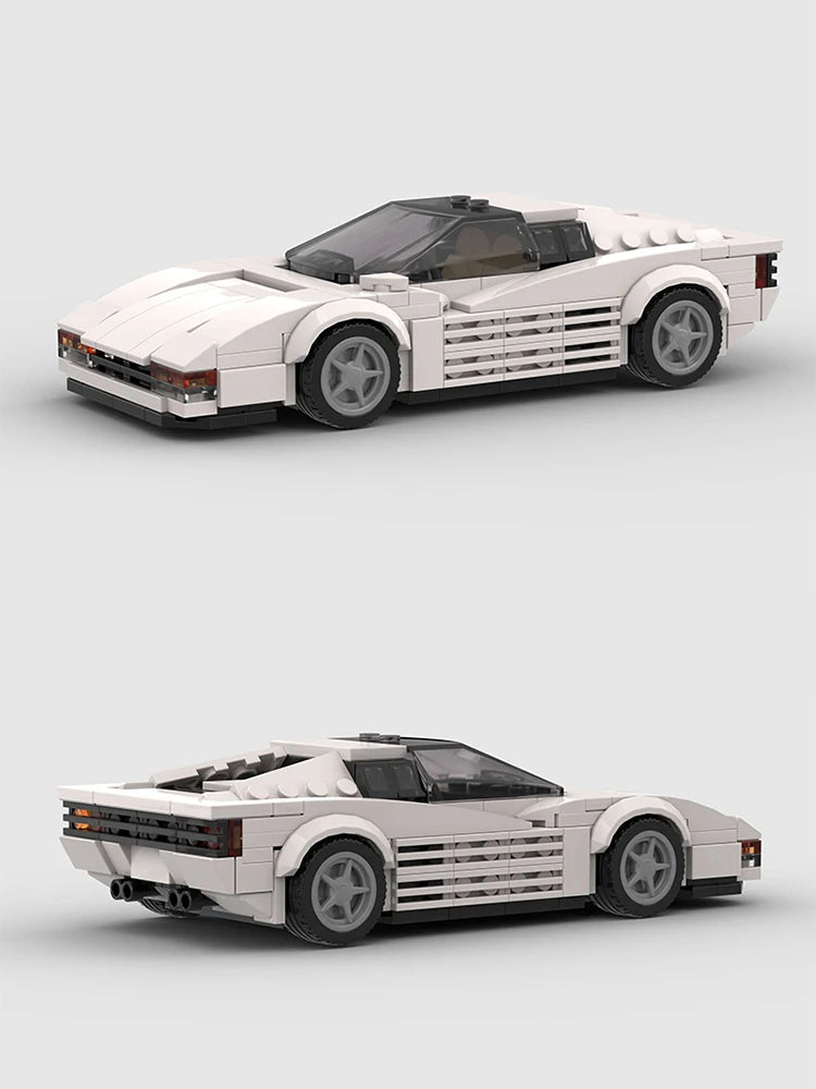 Italian Testarossa Supercar