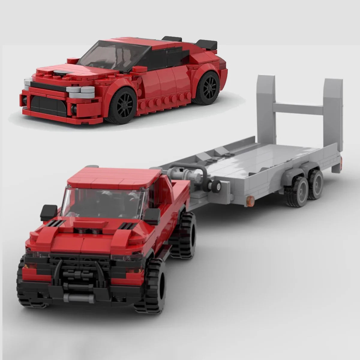 American Off-Road Truck & Muscle Car Trailer Set
