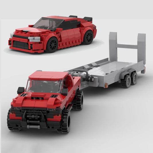 American Ram TRX and Challenger Trailer