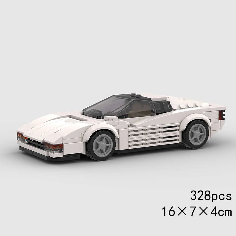 Italian Testarossa Supercar