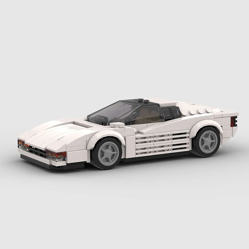 Italian Testarossa Supercar