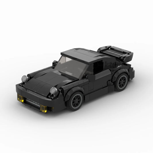 MOC-Black Bird (930)Turbo racing sports car Vehicle Racer Building Blocks Brick Creative Garage Toys