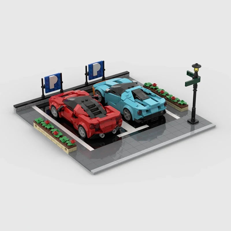 Modular Parking Garage Building Block Set
