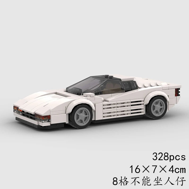 Italian Testarossa Supercar