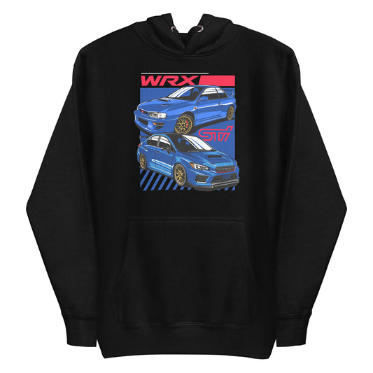 Subaru WRX STI Hoodie - shutoko