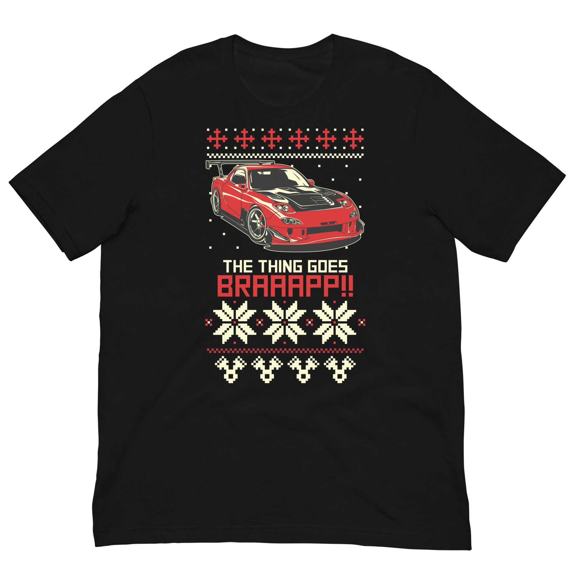 RX7 Christmas T-Shirt - shutoko